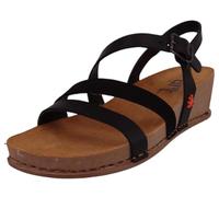 ART 1930 I Live, Sandali con zeppa Donna, Nero (Total black), 39 EU