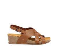 ART 1934 I Live, Sandali con Zeppa Donna, Cuoio, 38 EU