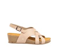 ART 1934 I Live, Sandali con Zeppa Donna, Panna, 42 EU