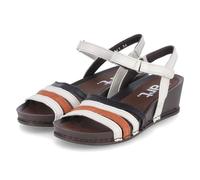 ART 1943 I Imagine, Sandali con Zeppa Donna, Crema Nera, 39 EU