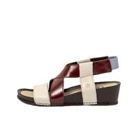 ART 1944 I Imagine, Sandali con Zeppa Donna, Crema Bordeaux, 39 EU