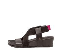 ART 1944 I Imagine, Sandali con Zeppa Donna, Nero (Total Black), 39 EU