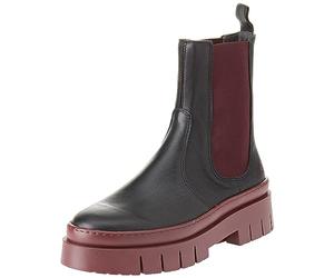 ART 1954 Amberes, Stivali alla Moda Donna, Nero/Bordeaux, 37 EU