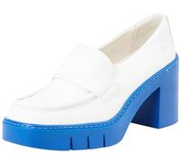 ART 1972 Berna, Piattaforma Donna, Nappa White Blue, 40 EU
