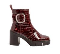 Art 1979 Berna, Stivaletti Bassi con Lacci Donna, Bordeaux, 40 EU