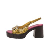 Art 1994 Eivissa, Sandalo con tacco Donna, Giallo limone, 37 EU