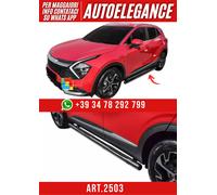 ART.2503 Pedane Inox Kia Sportage NQ5 Dal 2022 Nero