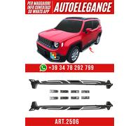 ART.2506 Pedane Laterale Sottoporta Per Jeep Renegade Dal 2016