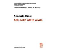 Art. 449-455. Atti dello stato civile