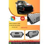 ART.4793 GRIGLIA SPORTIVA NERO LUCIDO PDC PER AUDI Q7 4M 2015-2019