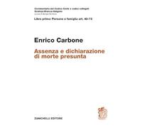 Art. 48-73. Assenza e dichiarazione di morte presunta