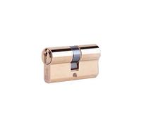 Art. 820940409 CILINDRO SAGOMATO F5 ottone nichelato; - L - 80 - A - 40 - B - 40