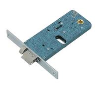 Serratura metallo infilare elettrica 888 omec b.q nich f.mm 16 f.ovale m1+scr h.