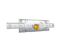 Art. A212INDUSTRIALE SERRATURA PER SERRANDE AVVOLGIBILI ASTE PIEGATE Ex Art. 6212 cilindro tondo 25 x 5,5 Ambidestra Chiusura - Centrale - Int. fiss. - 138 x 39 - Canotto/Cilindro - 5,5 - Foro - 25