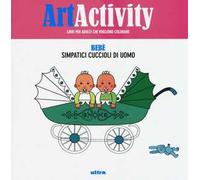 Art activity. Bebè. Simpatici cuccioli di uomo