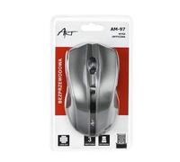 ART AM-97 - Mouse Mouse, ottico-wireless, USB AM-97, colore: argento