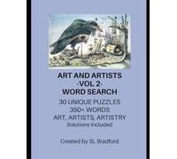 Art and Artists - Vol 2: Word Search Book
