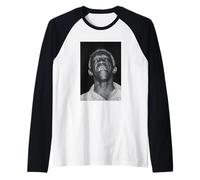 Art Blakey Batterista The Jazz Messengers di Michael Grecco Maglia con Maniche Raglan