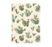 Art Brick Puzzle Set DIY Building Blocks 3D Puzzle Carino Cactus Stampato Design Desk Decor 10,2 x 14 cm