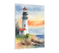 Art Brick Puzzle Set DIY Building Blocks 3D Puzzle Faro Stampato Design Desk Decor 141 Pz