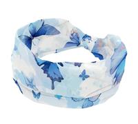 Art Butterfly-999 - Fasce elastiche in morbido tessuto antiscivolo da donna, alla moda, morbide, larghe ed eleganti, per tutte le occasioni