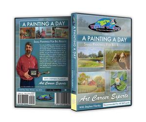 Art Career Experts - Video Art Lessons "A Painting a Day" DVD with Stephen Filarsky
