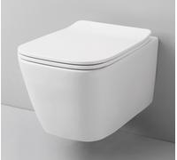 Art Ceram A16 vaso wc sospeso senza brida bianco ASV00501;00