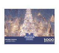 Art Christmas Tree Puzzle Da 1000 Pezzi Perfetto Per Appassionati Di Esperti Sfida Impossibile Intrattenimento Creativo Regalo Per La Famiglia Regalo Per Adulti E Bambini Da 14 Anni E Più 38x26cm/100