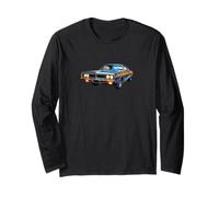 Art Classic Muscle Car per gli appassionati di auto retrò Maglia a Manica