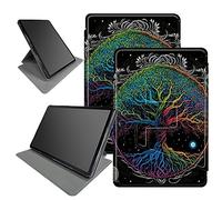 Art Color Tree Case Design per Microsoft Surface Pro 9 2022 Tablet da 13 pollici, rotazione a 360 gradi con angoli di visione multipli per Microsoft Surface Pro 9 con auto sleep/wake