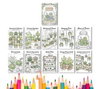 Art Coloring Posters Set - Large Paper Sheets With Patterns, Single