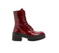 Art Company 1375 PATENT FLASH BURDEOS/YORK STIVALETTO CON TACCO DONNA RED