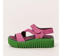 Art Company 1573 NOBUCK PINK/BRIGHTON SANDALO CON ZEPPA DONNA PINK
