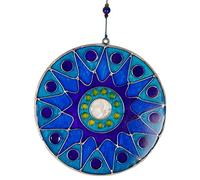 ART-CRAFT Decorazione da appendere per finestra, acchiappasole - Suncatcher fatto a mano per magici giochi di luce, decorazione per finestre e giardino - decorazione per finestre dipinta a mano