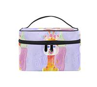 Art Cute Baby Deer Makeup Bag per le Donne Cosmetici Borse Toiletry Train Case, Come mostrato, Taglia unica, Zaini