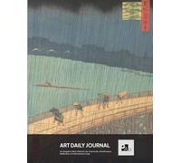 Art Daily Journal: a Journal designed for Art Lovers | Utagawa Hiroshige, Sudden Shower: For Gratitude, Mindfulness, Reflection & Intentional Living