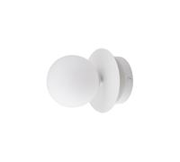 Art Déco Applique/Plafoniera Bianco