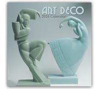 Art Deco - Kunst 2026 - 16-Monatskalender: Original The Gifted Stationery Co. Ltd [Mehrsprachig] [Kalender]