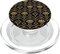 Art Deco Pattern Boho Forme Geometriche Retro Vintage Art PopSockets PopGrip per MagSafe