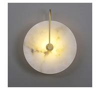 Art Decor Wall Lamps Indoor Modern Stone Material Mounted led Wall Lights (Color Temperature : Cool White Size : Gold)