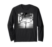 Art Design con Coraggio Tranquillo e libertà, Fotografia Monocromatica, Street Mode Design, Messaggio Maglia a Manica