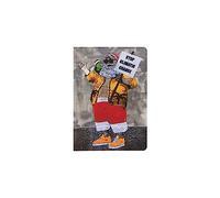 Art&Design24 Quaderno Ufficiale TVBOY, Grafica Stop Climate Change, Interno Puntinato, 100 Fogli Bianchi, Carta Ecologica, Formato A5, 15x21 cm