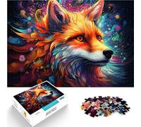 Art Fox Puzzle da 1000 pezzi per adulti 50 x 75 cm con pezzi completamente intrecciati a caso, per adolescenti dai 14 anni in su