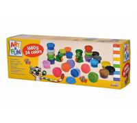 Art&fun Knetdosen 24 Colori Je 70g Bambini Pasta Plastilina Bastelknete da Gioco