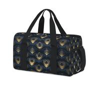 Art Geometry Sport Duffel Bags per Bambini Ragazze Ragazzi Donne Uomini Pernottamento Weekender Borsa Da Viaggio Tote Carry Palestra Casual Duffel Borse