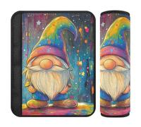 Art Gnome Arcobaleno 2 pz accessori auto Stop cintura di sicurezza taglio nel collo per berlina Protector para cinturón de carro