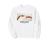 Art Graphic Unique Michelangelo Creazione di Adamo PAPL14780 Felpa