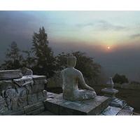 Art Group Ed Freeman - Quadro, soggetto: Buddha con tramonto, dimensioni: 60 x 80 cm