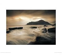 Art Group Il Gruppo di Arte Seppia Mare, Isole Lofoten Andreas Stridsberg Stampa Artistica, Carta, Multicolore, 40 x 50 x 1.3 cm