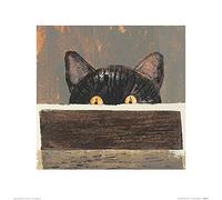 Art Group Stampa Artistica Julia Burns (Peep), Carta, Multicolore, 40 x 40 x 1.3 cm